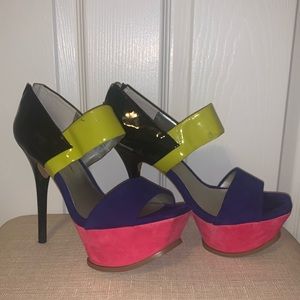 JESSICA SIMPSON l Colorblock Vadio Pumps